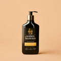 Barkin Meowson bottle on a beige background