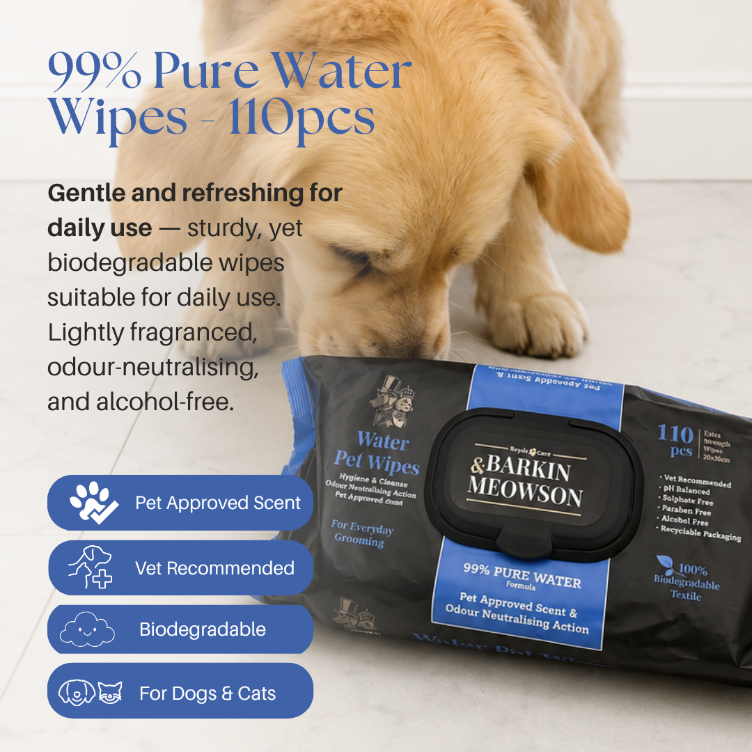 NEW 99% Pure Water Wipes for Everyday Grooming x 110pcs